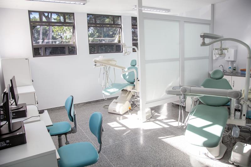  Entregam à comunidade  da reforma da clínica de Odontologia da Unidade de Saúde São José na CIC. Curitiba, 04/07/2023. Foto Ricardo Marajó/SMCS