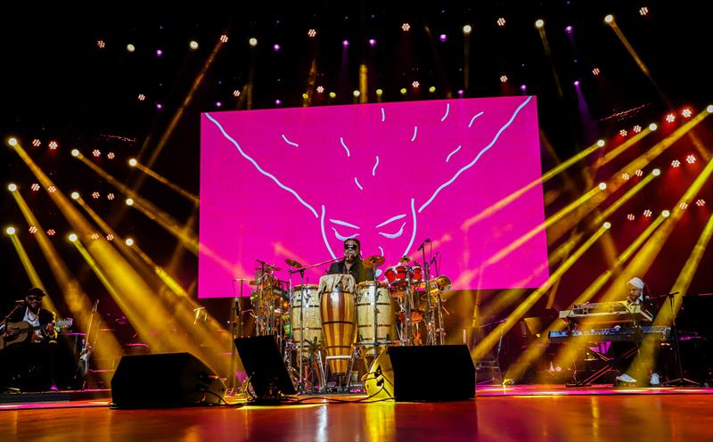 Carlinhos Brown, Orquestra de Sopro e bloco Pretinhosidade emocionam público na despedida da Oficina de Música de Curitiba. Curitiba, 05/07/2023. Foto: Hully Paiva/SMCS