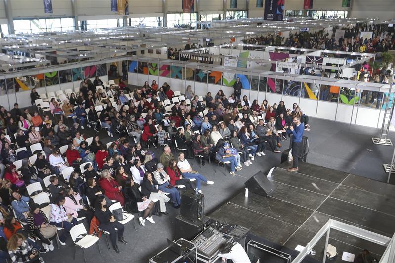 Segundo e último dia da Expo Educação Internacional 2023.
Curitiba, 06/07/2023. 
Foto: Luiz Costa/SMCS