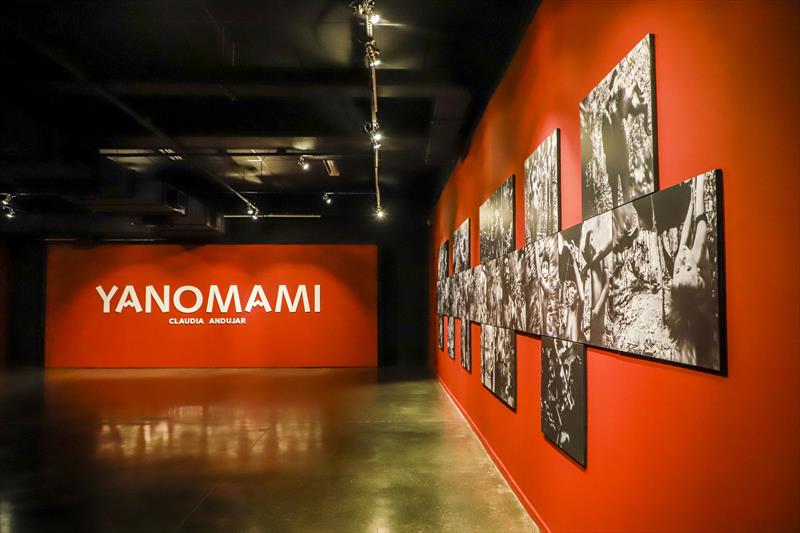 Abertura da Mostra Yanomami, de Claudia Andujar, no Museu Municipal de Arte (MuMA). 
Foto: Hully Paiva/SMCS