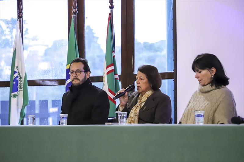 Seminário Dialogando Sobre a Diversidade nas Políticas Públicas, no Salão de Atos do Parque Barigui. Curitiba, 10/08/2023. Foto: Hully Paiva/SMCS
