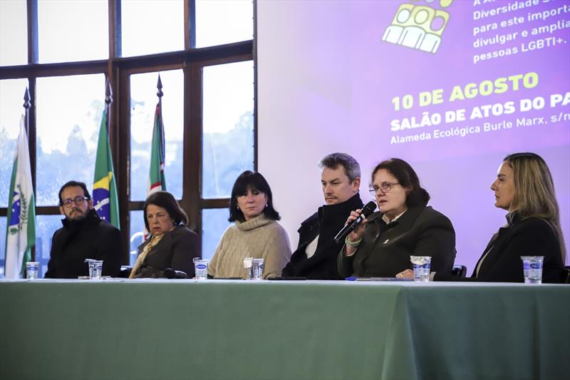 Seminário Dialogando Sobre a Diversidade nas Políticas Públicas, no Salão de Atos do Parque Barigui. Curitiba, 10/08/2023. Foto: Hully Paiva/SMCS
