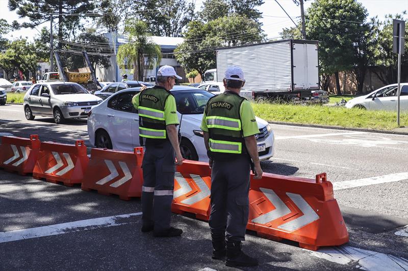 Trânsito e linhas de transporte terão alterações para corrida de rua da PMPR.
Foto: José Fernando Ogura/SMCS.
