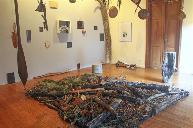 Museu da Gravura - Expos. 'Berenice à Deriva' de Isabelle Mesquita. 
Foto: Cido Marque