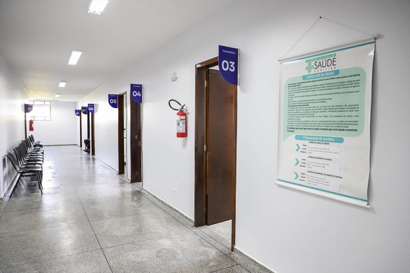 Revitalização da Unidade de Saúde Campina do Siqueira. Curitiba, 17/08/2023. Foto: Hully Paiva/SMCS