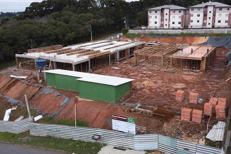 Curitiba investe R$21 milhões em obras na área da educação.
- Na imagem, Escola Municipal Aroeira.
Curitiba, 15/08/2023.
Foto: Luiz Costa/SMCS
