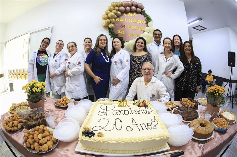 Unidade de Saúde Salgado Filho recebe Clínica Odontológica reformada e comemora 20 anos de existência.
Curitiba, 24/08/2023.
Foto: José Fernando Ogura/SMCS.
