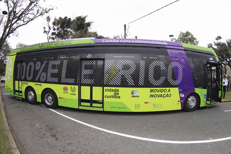 A cidade receberá ônibus elétricos, reforçando o compromisso da capital para a redução de emissões de gases do efeito estufa provenientes dos combustíveis fósseis.
Foto: José Fernando Ogura/SMCS.