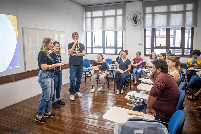 Curso de Barista com parceria com o SENAC. Curitiba, 04/09/23. Fotos: Andre Wormsbecker/FAS.