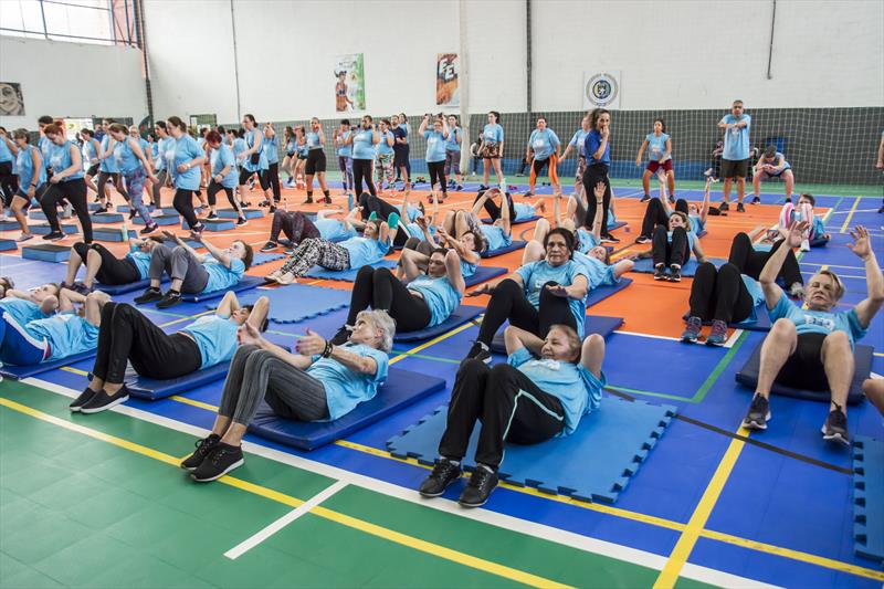 Aula de Rock’N’Rol Training Centro de Esporte e Lazer Avelino Bacacheri. 
Curitiba, 04/09/2023
Foto: Levy Ferreira/SMCS
