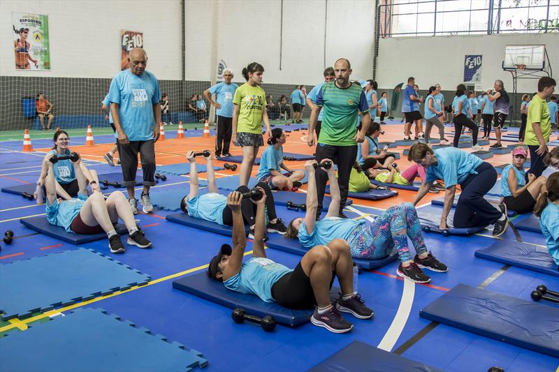 Aula de Rock’N’Rol Training Centro de Esporte e Lazer Avelino Bacacheri. 
Curitiba, 04/09/2023
Foto: Levy Ferreira/SMCS
