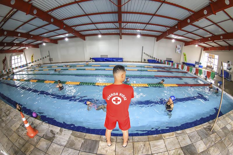 Viva o Sábado: Inscrições para se divertir nas piscinas de Curitiba no feriado estão abertas.
Foto: José Fernando Ogura/SMCS.