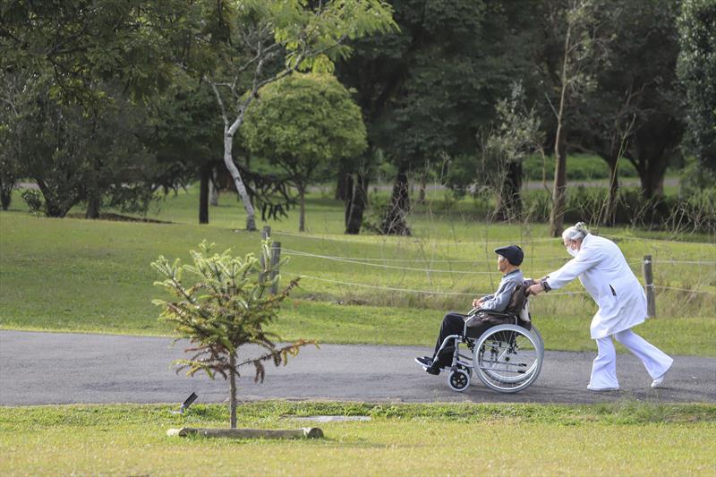 Acessibilidade no Jardim Botânico de Curitiba.
Curitiba, 23/06/2023.
Foto: José Fernando Ogura/SMCS.