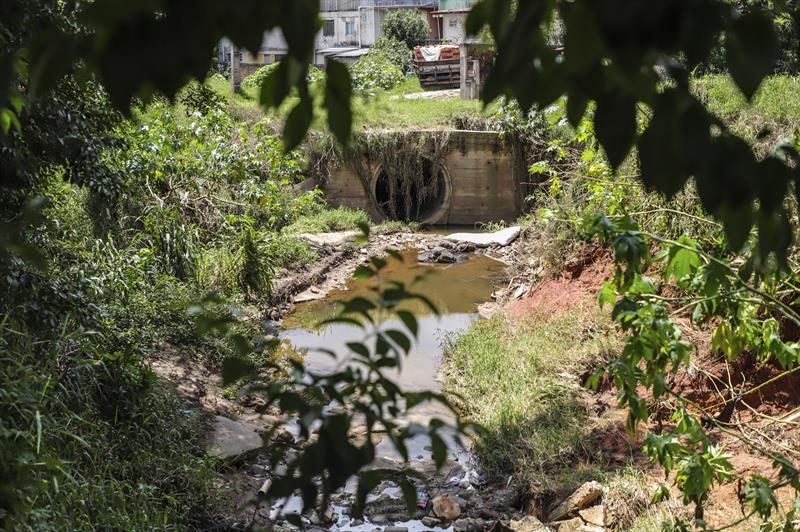 Prefeitura fará ação de limpeza e conscientização ambiental no córrego Alto Boqueirão neste sábado. Família Folhas também vai participar.
Foto: José Fernando Ogura/SMCS.