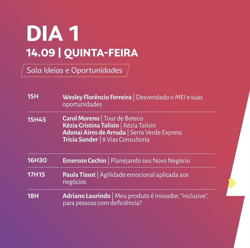 Pessoa com deficiência e inovação é assunto de palestra na Feira do Empreendedor Sebrae em Curitiba.