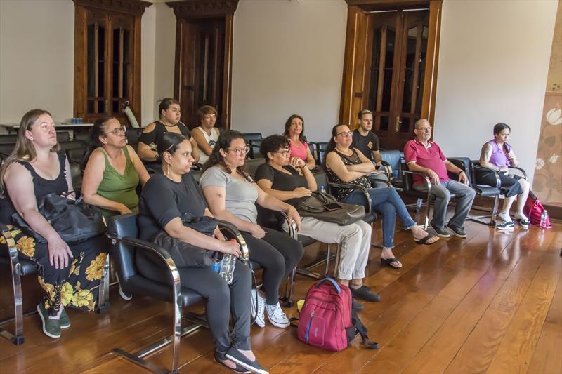 Preparação de candidatos para o Dia D da Empregabilidade da Pessoa com Deficiência.<br />Curitiba, 18/09/2023<br />Foto: Levy Ferreira/SMCS<br />