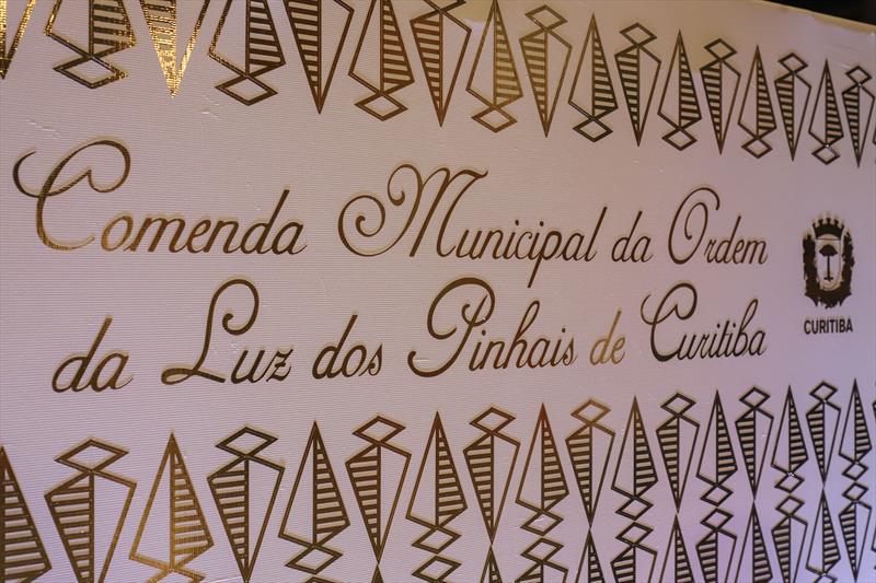 Cerimômia de entrega da Comenda Ordem da Luz dos Pinhais, no Memorial de Curitiba. Curitiba, 21/09/2023.
Foto: José Fernando Ogura/SMCS