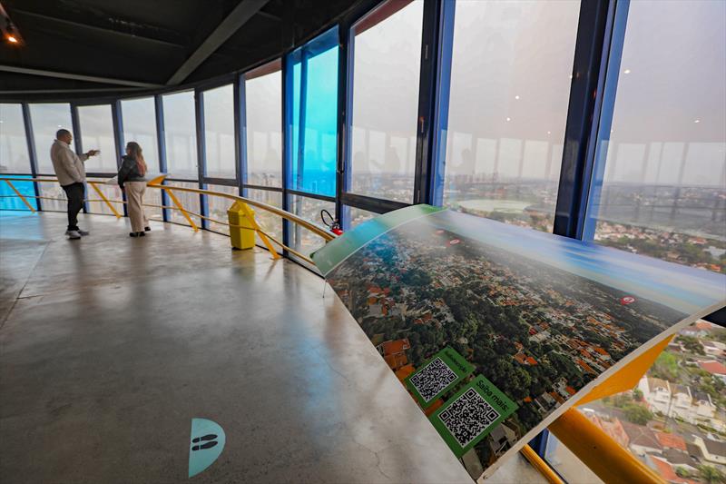 A Torre Panorâmica, um dos cartões-postais da cidade, registrou um aumento de 65,52% nas visitações em comparação com o mesmo período do ano anterior. 
Foto: Daniel Castellano / SMCS