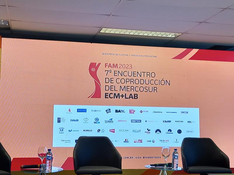 Curitiba Film Commission é destaque na FAM 2023, em Florianópolis (SC).
Foto: Divulgação