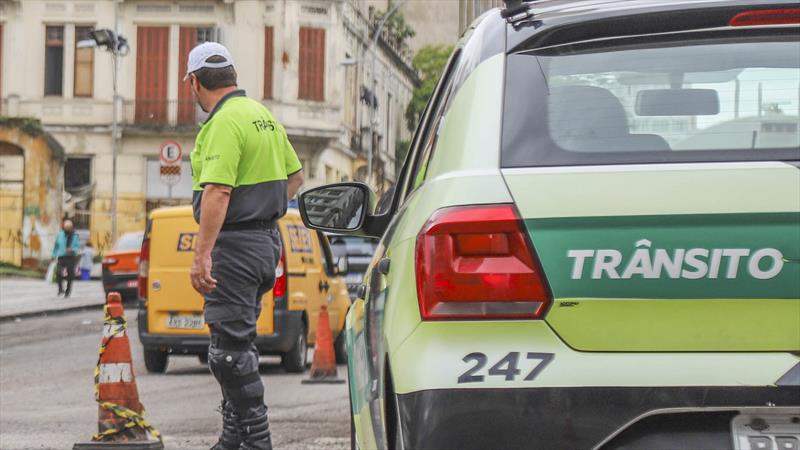 Curitiba terá bloqueios de ruas e desvios de ônibus para a prova The Hardest Run. 
Foto: Daniel Castellano / SMCS