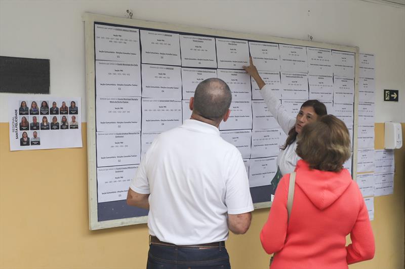 Processo seletivo para eleição de Conselheiros Tutelares, na Regional Santa Felicidade.
Curitiba, 01/10/2023.
Foto: José Fernando Ogura/SMCS