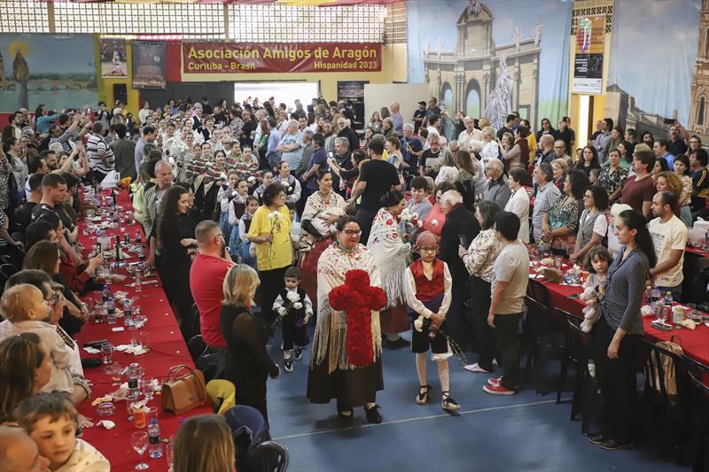 Comunidade espanhola e descendentes comemoram o Dia de la Hispanidad.
Curitiba, 01/10/2023.
Foto: José Fernando Ogura/SMCS