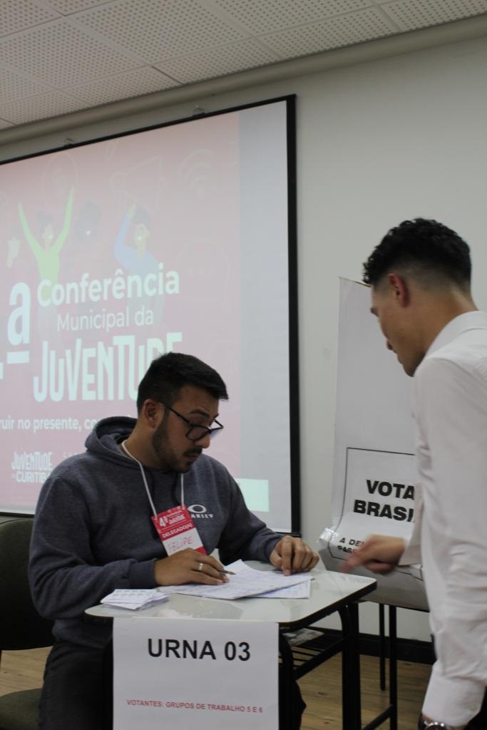 4ª Conferência Municipal da Juventude de Curitiba aprova 38 propostas.
Foto: Divulgação