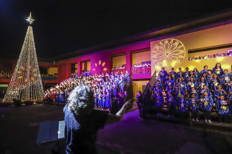 Apresentação da Cantata de Natal do Bairro Novo.
Foto: José Fernando Ogura/SMCS