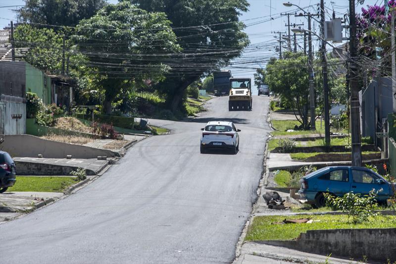 Asfalto Novo no Xaxim fortalece comércio e melhora fluxo do trânsito na Regional Boqueirão. Curitiba, 08/11/2023
Foto: Levy Ferreira/SMCS