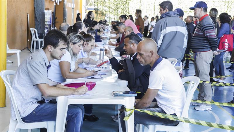 FAS promove a Work Friday com oferta de mais de 1.000 vagas de emprego em Curitiba. Foto: Hully Paiva/SMCS