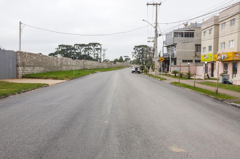 O programa Asfalto Novo da Prefeitura de Curitiba está trazendo qualidade para as ruas da Regional Tatuquara. Curitiba, 15/08/2023. Foto: Hully Paiva/SMCS
