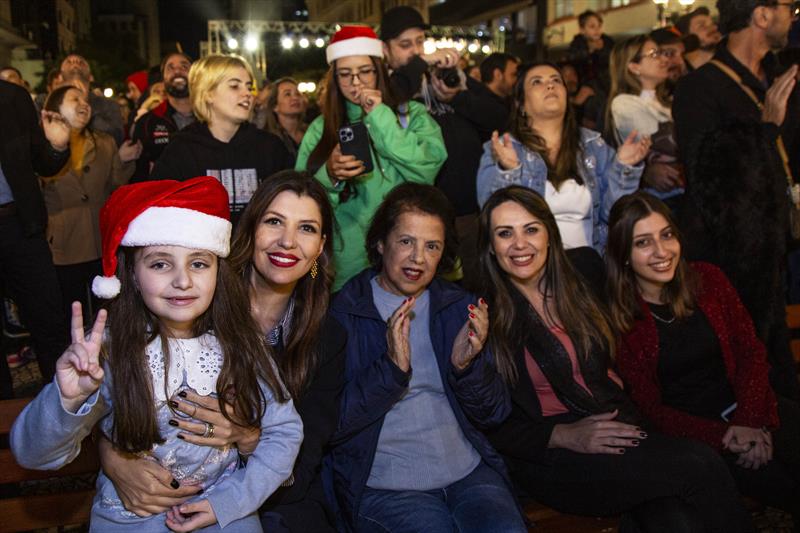 Estreia do espetáculo Natal das Alturas – O Amor Presente. Curitiba, 24/11/2023. Foto: Ricardo Marajó/SMCS