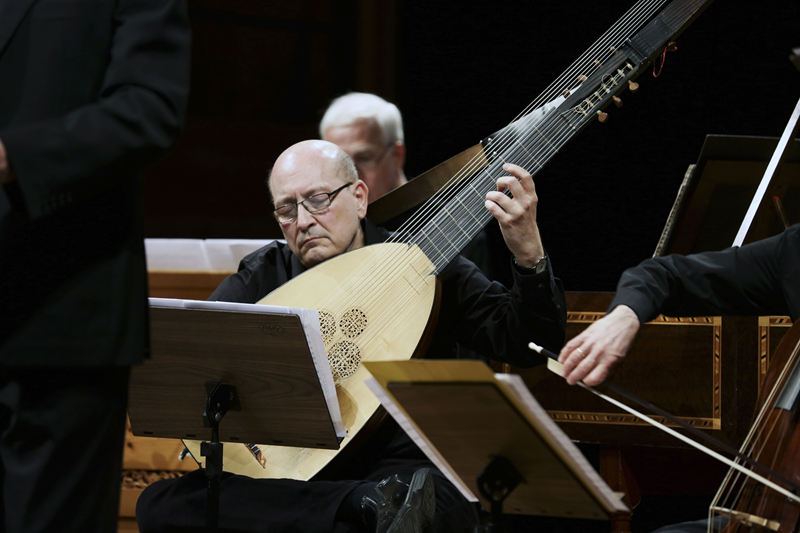 O sacro e o profano na música de Johann Sebastian Bach foi o tema do concerto dos professores de Música Antiga do festival. Foto: Cido Marques/FCC