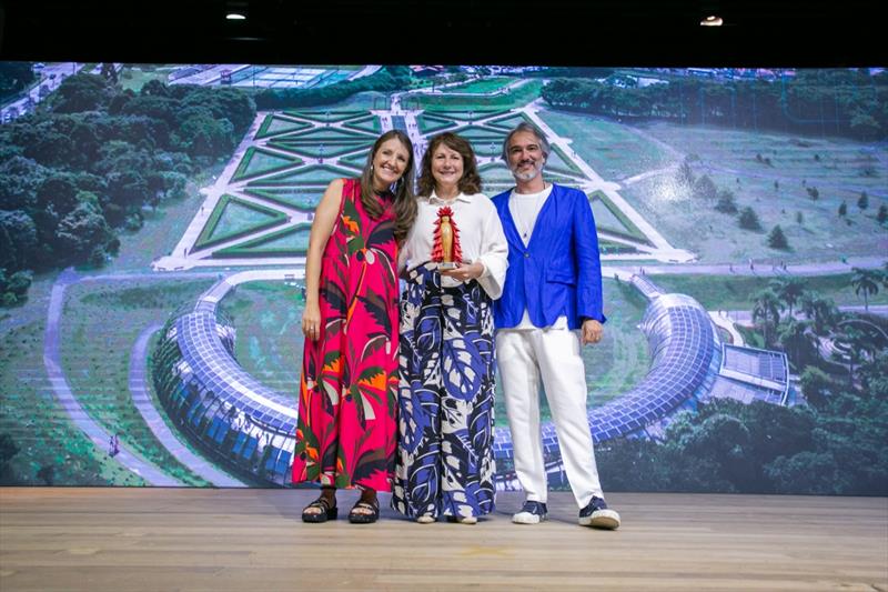 Pirâmide Solar de Curitiba vence prêmio nacional de inovação em design para um mundo melhor. 
Foto: Heron Godoy/Divulgação/Centro Brasil Design