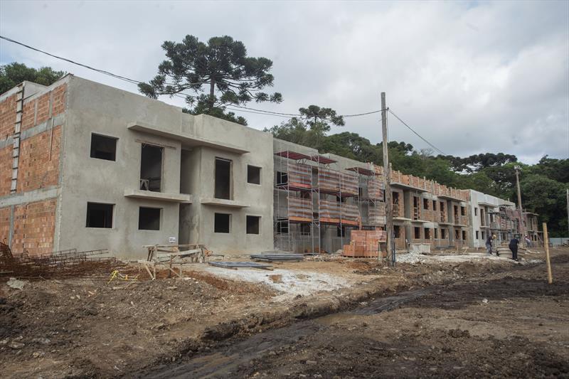 Obras das unidades habitacionais do Bairro Novo da Caximba. 05/12/2023. Foto: Ricardo Marajó/SMCS
