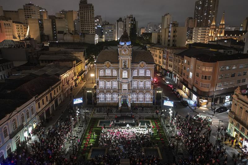 Abertura do Natal do SESC Paço da LIberdade.
Curitiba, 05/12/2023.
Foto: Thiago Lisboa/SMCS.