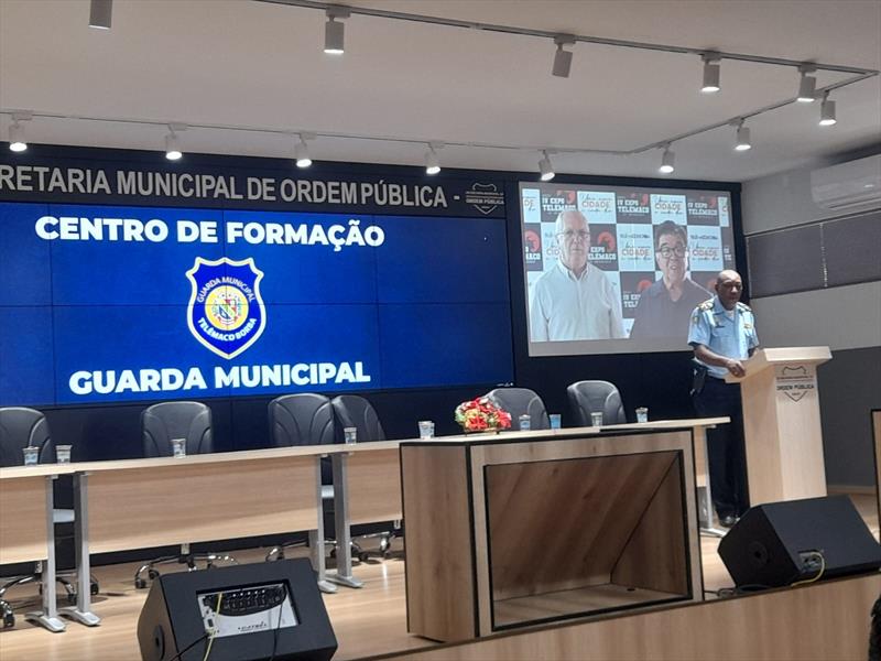 Guarda Municipal de Curitiba capacita agentes de Telêmaco Borba. Foto: Divulgação
