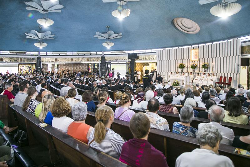 Missa de Criação da Província Redentorista de Curitiba
, no Santuário Nossa Senhora do Perpétuo Socorro. Curitiba, 08/12/2023. Foto: Pedro Ribas/SMCS