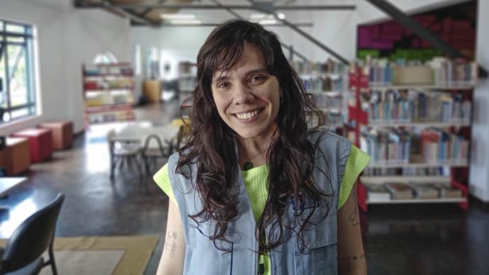 Juliana Souto, da Casa da Leitura Wilson Martins.
Foto: Divulgação