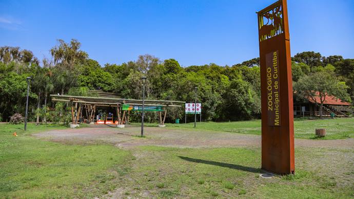 Zoológico de Curitiba fecha na próxima semana para implantação de rede de esgoto.
Foto: Daniel Castellano/SMCS