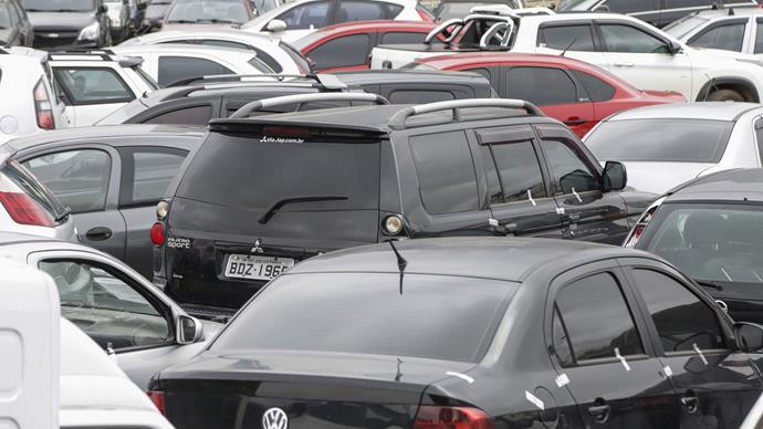 Leilão da Setran oferece 78 veículos em condições de circulação em Curitiba. Foto: Pedro Ribas/SMCS (arquivo)