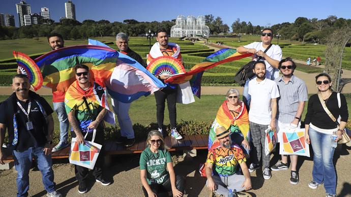 Escola de Turismo apresenta Curitiba como destino seguro LGBTI+.
Curitiba, 27/06/2023.
Foto: José Fernando Ogura/SMCS.