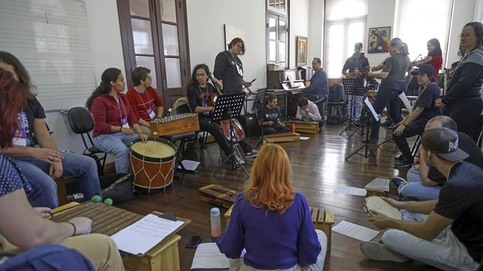 OMC- Oficina Músicas do Mundo em Processos Criativos. - Foto: Cido Marques