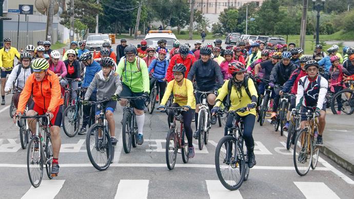 Pedala Metropolitano Curitiba - Fazenda Rio Grande está com as inscrições abertas. 
Foto: Lucilia Guimarães/SMCS