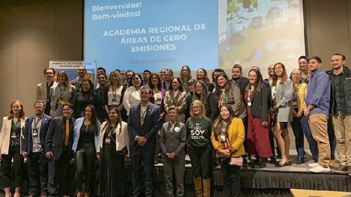 Curitiba leva projetos de zero emissão a Convenção Internacional de Emergência Climática, na Colômbia.
Foto: Divulgação
