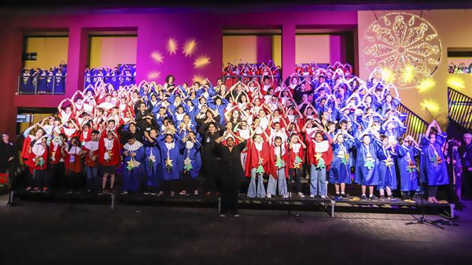 Cantata de Natal em Curitiba vai reunir coral de 1.200 crianças nesta sexta-feira.
Foto: José Fernando Ogura/SMCS