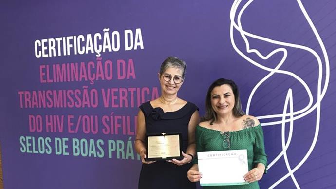 Curitiba recebeu do Ministério da Saúde o certificado de manutenção da eliminação da transmissão vertical do HIV de mãe para filho.
Foto: Divulgação