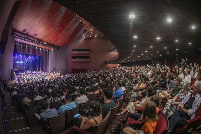 Evento de encerramento da 41 Edição da Oficina de música no Teatro Guaira - Curitiba, 04/02/2024 - Foto: Daniel Castellano / SMCS