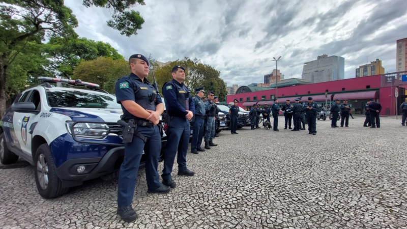 Com tecnologia e efetivo maior, Guarda Municipal de Curitiba reforça segurança para o carnaval. 
Foto: Guarda Municipal de Curitiba 