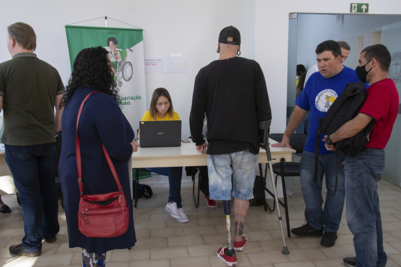 Pelo menos 500 vagas de emprego esperam candidatos com deficiência.
Foto: Levy Ferreira/SMCS